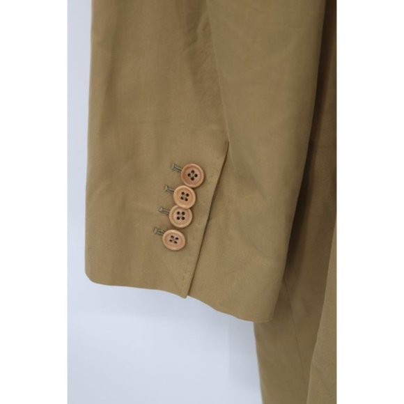 Sartoria partenopea sport coat mens 48 3 button half lined Italy‎ made cotton - Picture 5 of 16